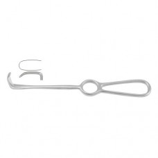 Langenbeck Retractor Stainless Steel, 22.5 cm - 8 3/4" Blade Size 30 x 14 mm